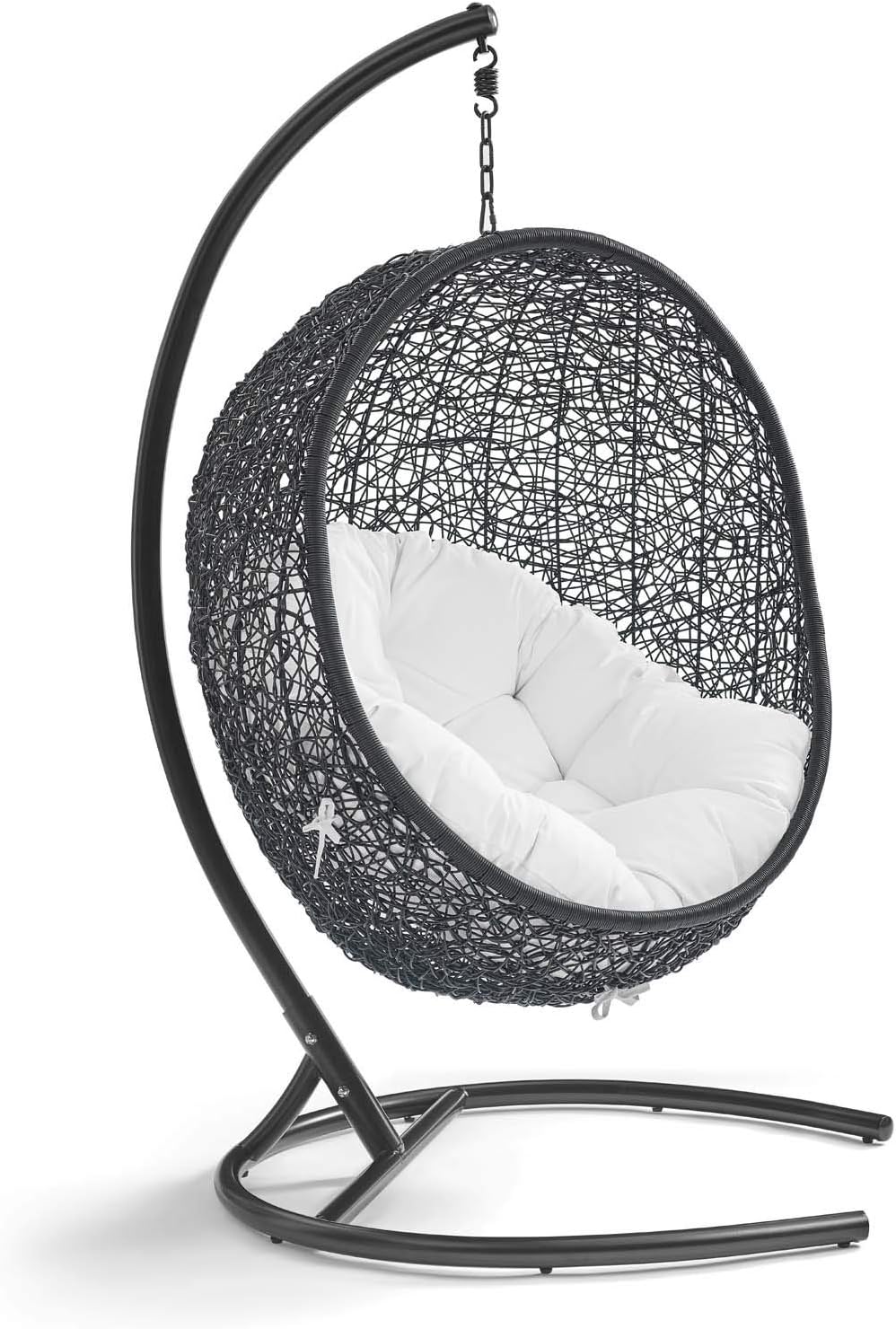 Wicker Rattan Outdoor Swing Chair with Stand L380