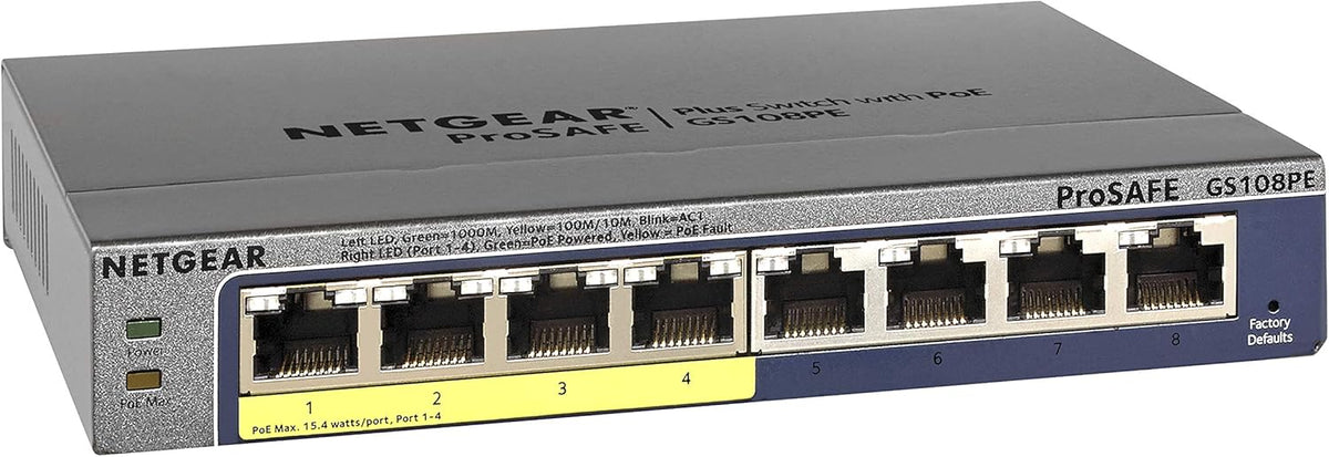 24-Port PoE Gigabit Ethernet Plus Switch B89471