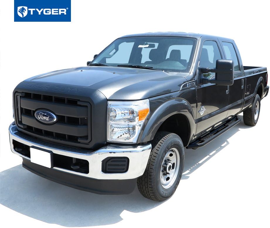 Textured Black Side Step Nerf Bars Running Boards W118