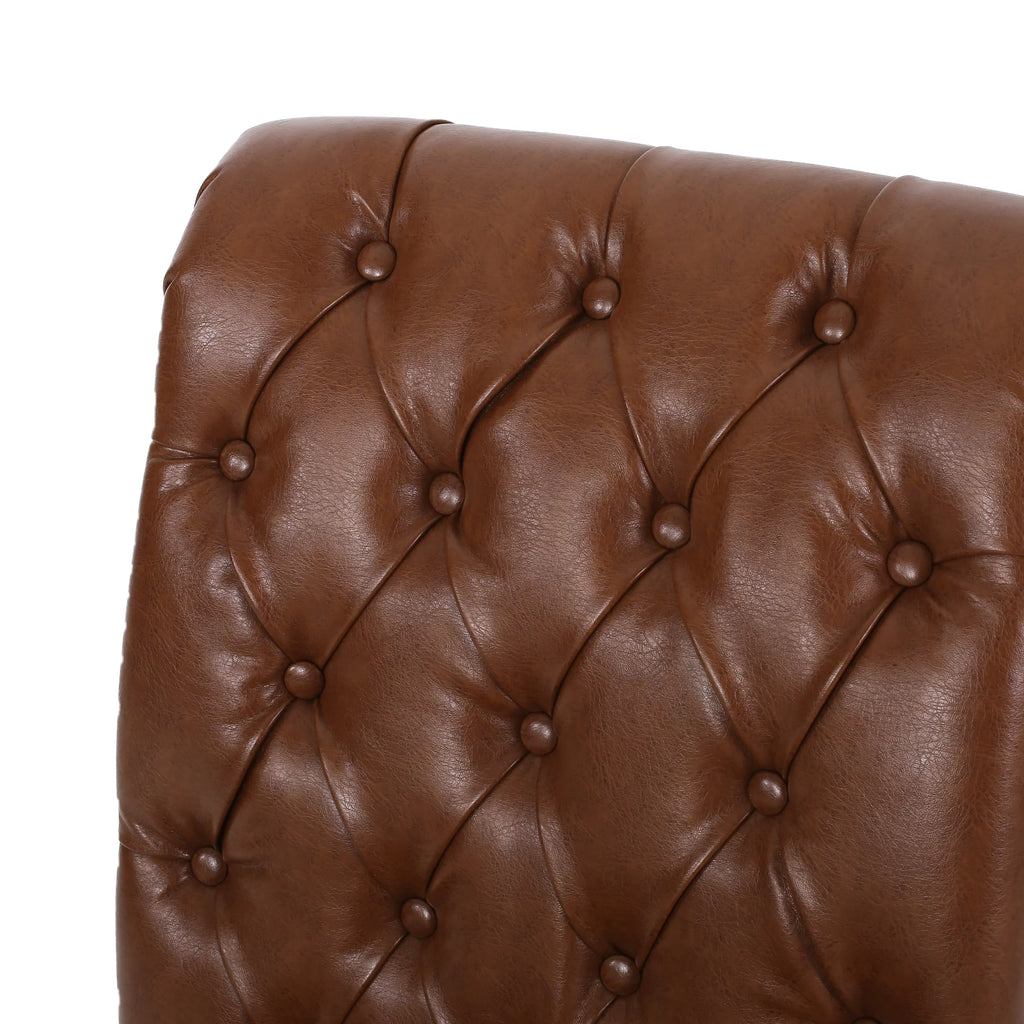 Faux Leather Dining Chairs Set of 2 G899610