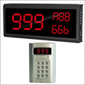 Wireless Calling System Number Keypad Caller and 3 Number Display Host T5091