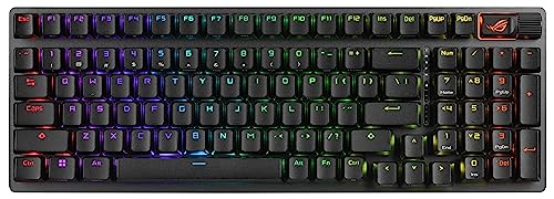 Wireless Gaming Keyboard, Hot-Swappable Switches, PBT Keycaps, RGB-Black K314