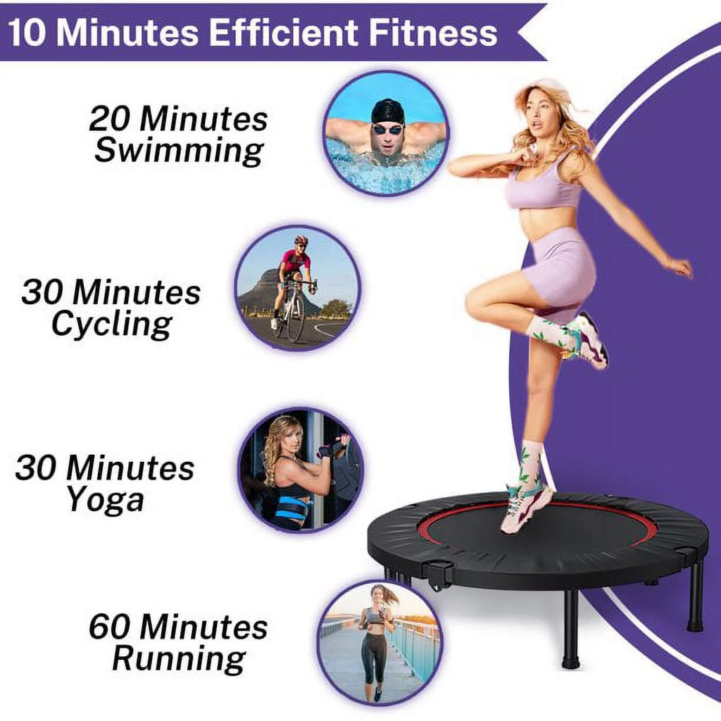 40 Foldable Mini Trampoline 330 lb Weight K461