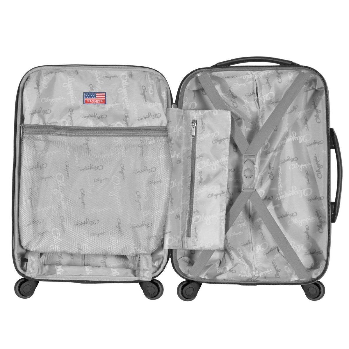 21-Inch Hardside Spinner Carry-On Suitcase - Red X333135