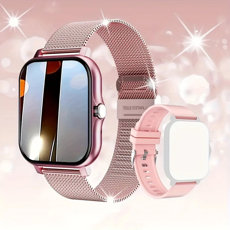 1.69inch Full Touch Screen Smart Watch With Heart Rate Fitness Tracker BT Call W36092