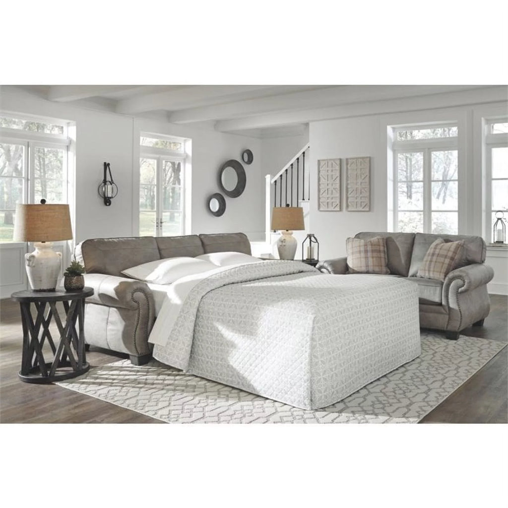 Queen Sleeper Sofa in Steel T28523