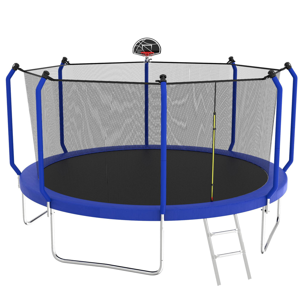 12FT Round Trampoline with Enclosure Net O986171