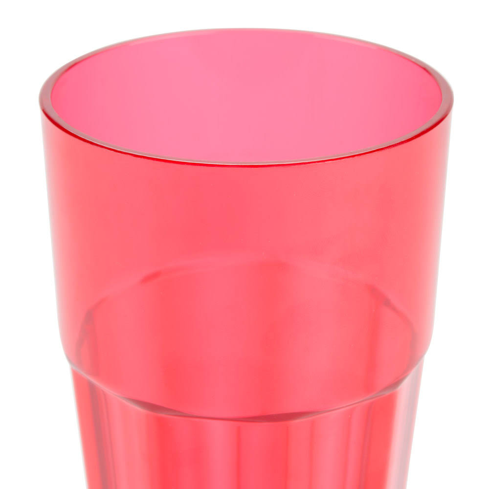 Red Poly Tumbler Glass N5271