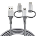 3-in-1 Braided Charging Cable K8148