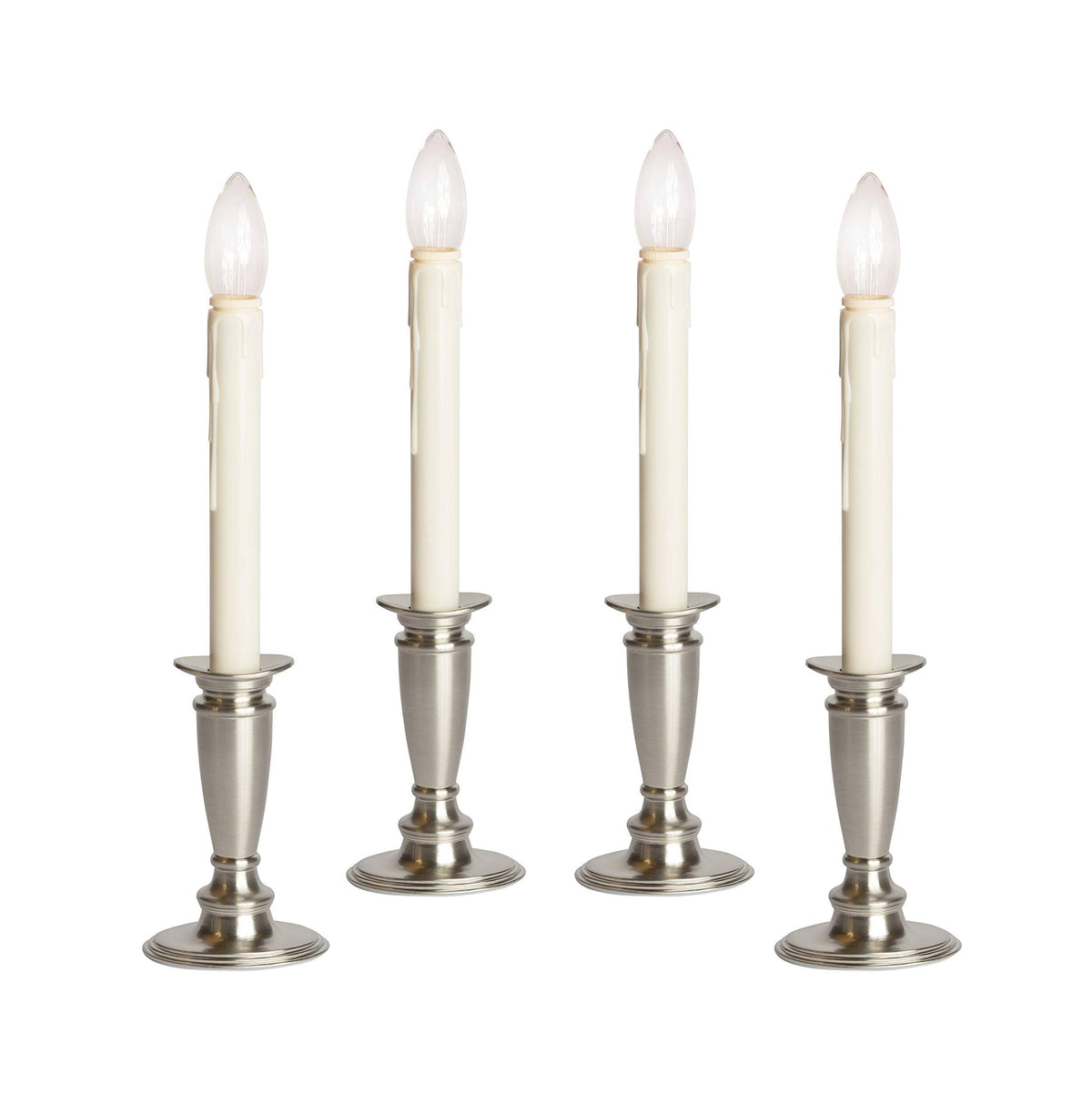 Set of 4 Battery Operated Window Candles L8801