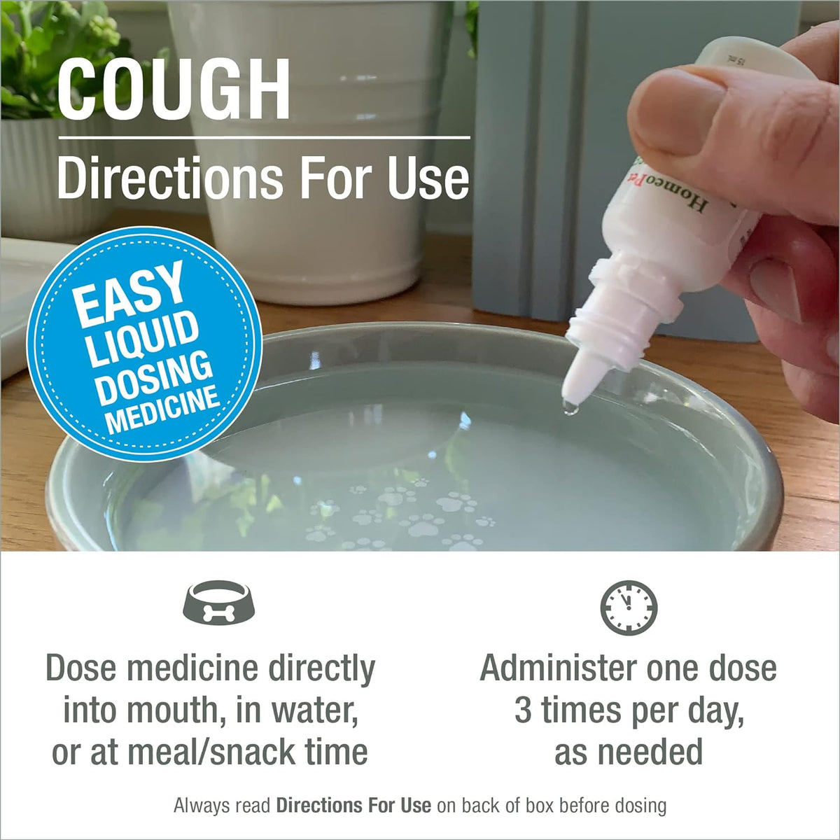15 Milliliters Natural Cough Medicine for Pets T4745