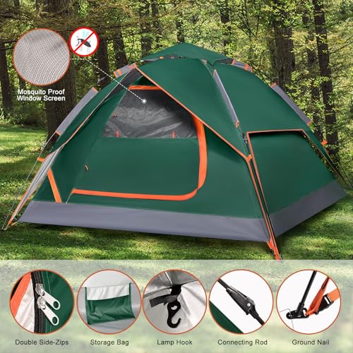 2 Person Instant Pop Up Dome Tent J79132