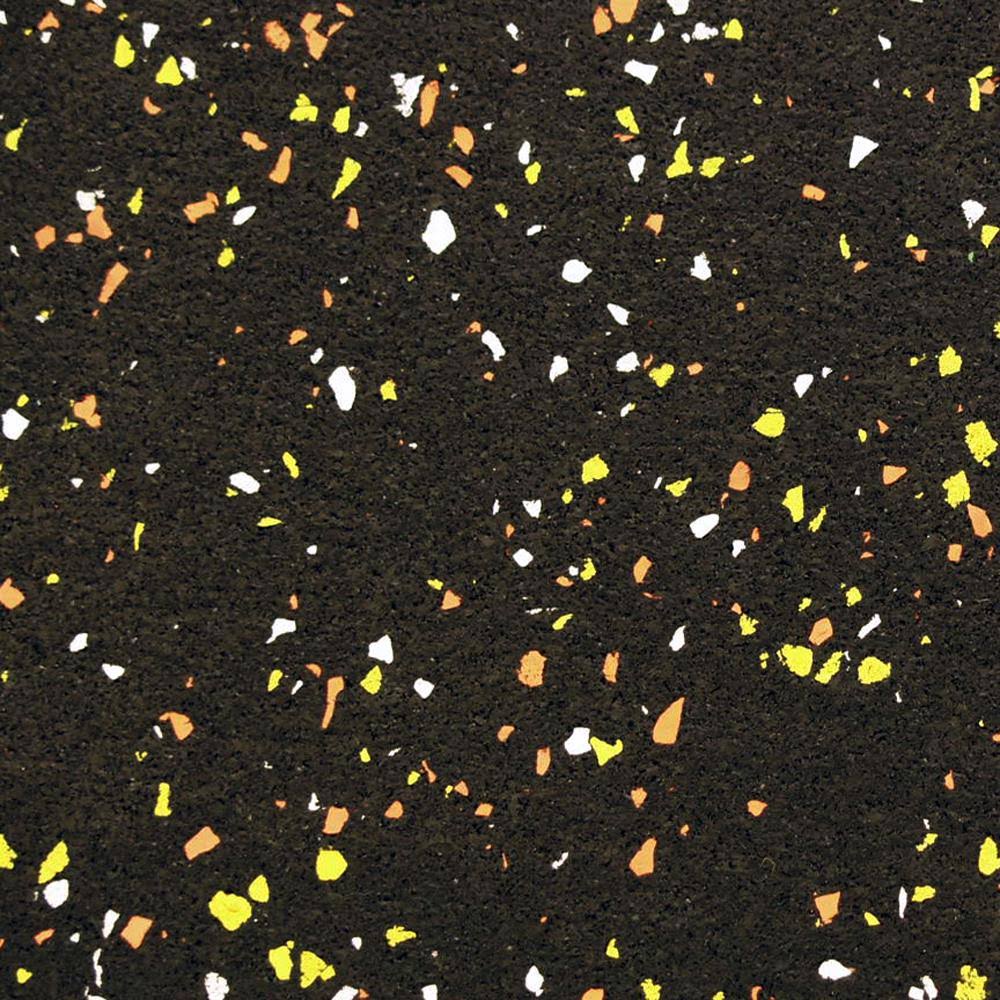 Candy Corn Recycled Rubber Flooring Rolls M707948