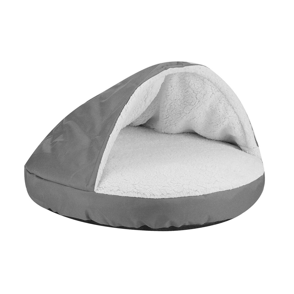 Oxford Sherpa Pet Cave and Round Pet Bed Z69297