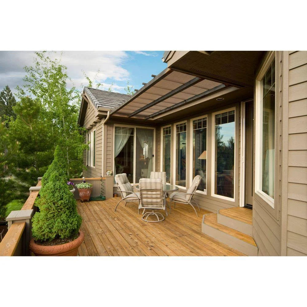 Saddle Tan Sun Screen Fabric Shade Canopy O1452
