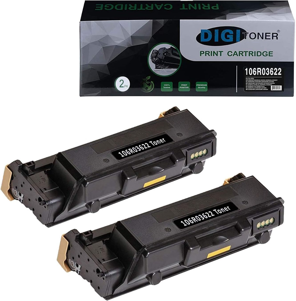 Black 2-Pack Remanufactured Toner Cartridge F242