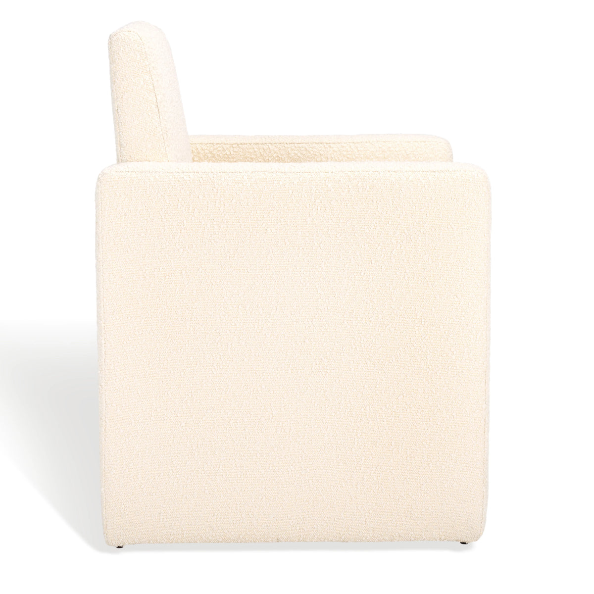 Ivory Boucle Dining Chair C790
