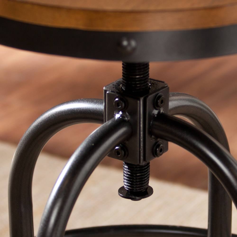 Adjustable Industrial-style Stool L8260