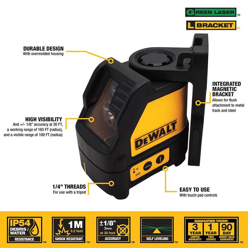Green Self-Leveling Cross Line Laser Level P762156