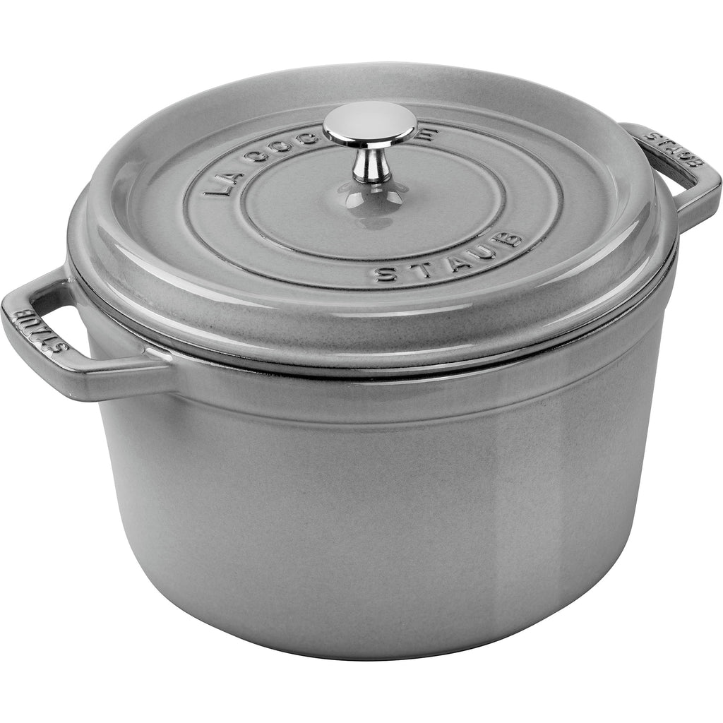 Cast Iron Dutch Oven 5-qt Tall Cocotte, Graphite D212114