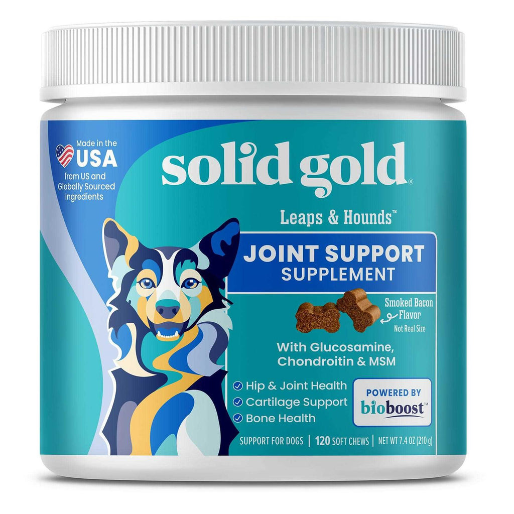 Solid Gold Soft Chews Glucosamine Chondroitin Joint Supplement for Dogs G614