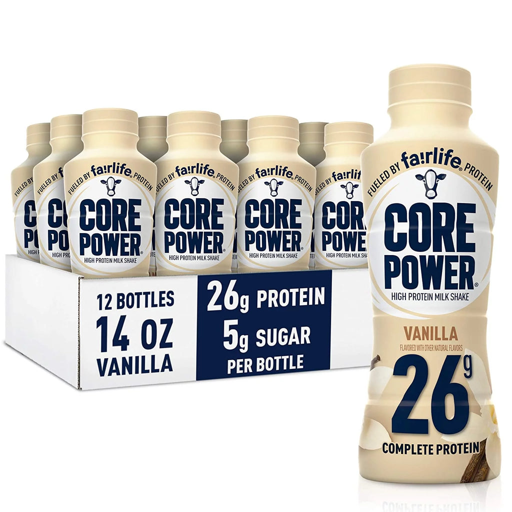 Vanilla High Protein Milk Shake 14 Fl Oz (Pack of 12) K93174