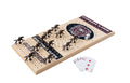 Handcrafted Maple Horseracing Party Board Game X4421