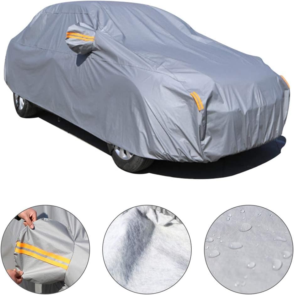 Yellow All Weather Car Cover I396546
