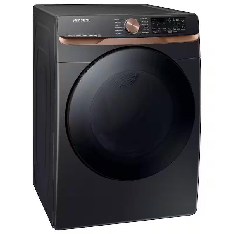 7.5 cu. ft. Smart Gas Dryer in Brushed Black C3598