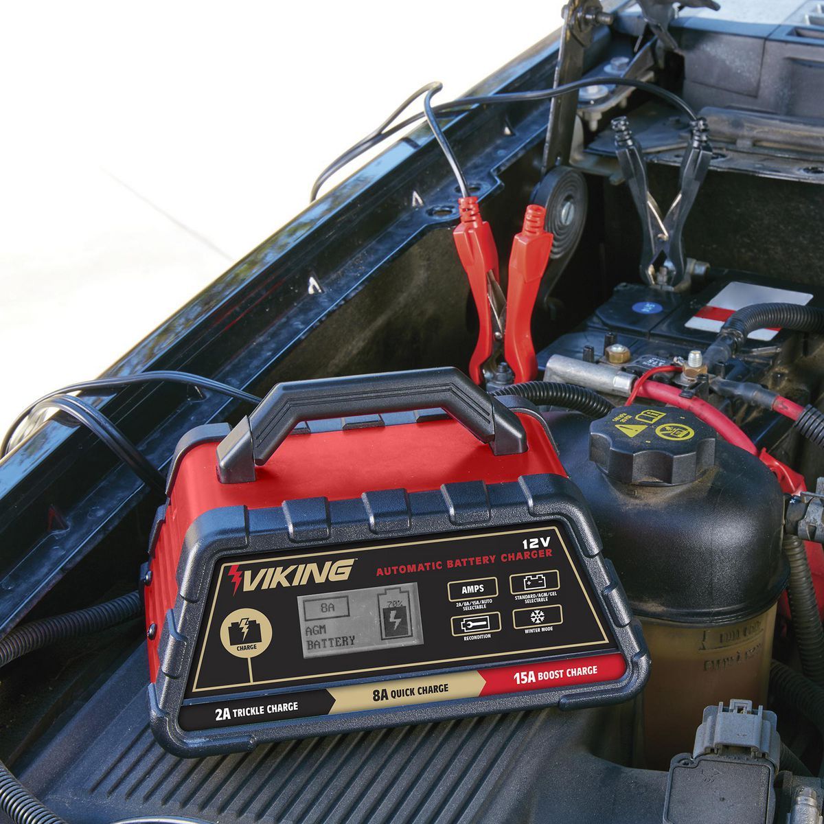 2/8/15 Amp Automatic Battery Charger P3706
