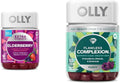 Extra Strength Elderberry Gummies, 450mg Elderberry, Vitamin C, D and Zinc, Berry - 60 Count & Flawless Complexion Gummy, Vitamins E, A, Zinc, Berry - 50 Count R961678