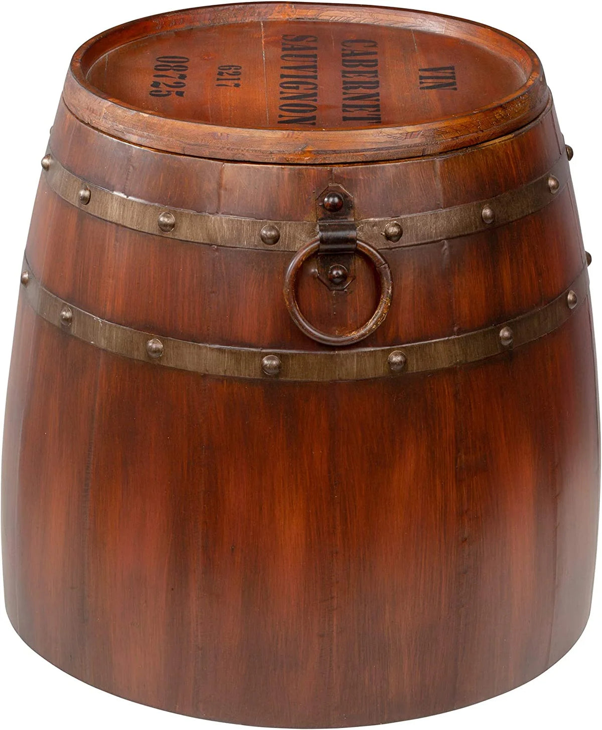 19 Inch Wine Barrel Side Table B5707
