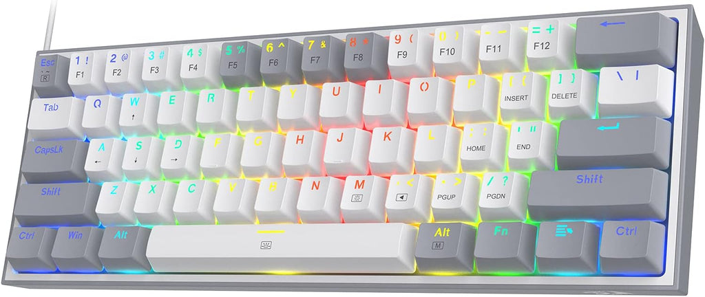 60% Wired RGB Mechanical Gaming Keyboard W9808