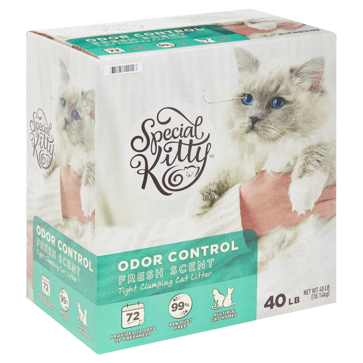 Fresh Scent Scoopable Tight Clumping Cat Litter W76630
