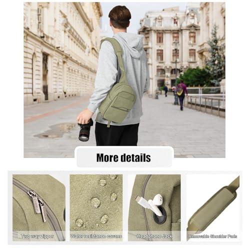 Lightweight Camera Bag with Tripod Holder and Rain Cover N77840