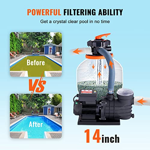Sand Filter Pump for Above Ground Pools T171