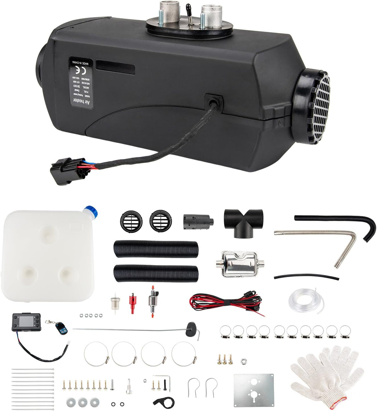 12V 5KW Black Diesel Air Heater G3823