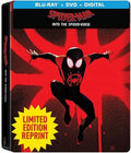 Spider-Man: Into the Spider-Verse Blu-ray DVD Digital Copy Steelbook Action & Adventure T800560