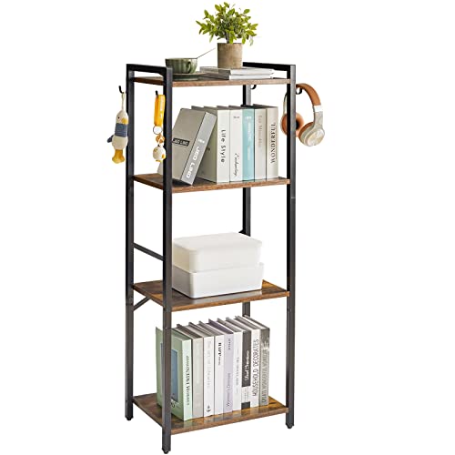3 Tiers White Metal Bookcase Z920251