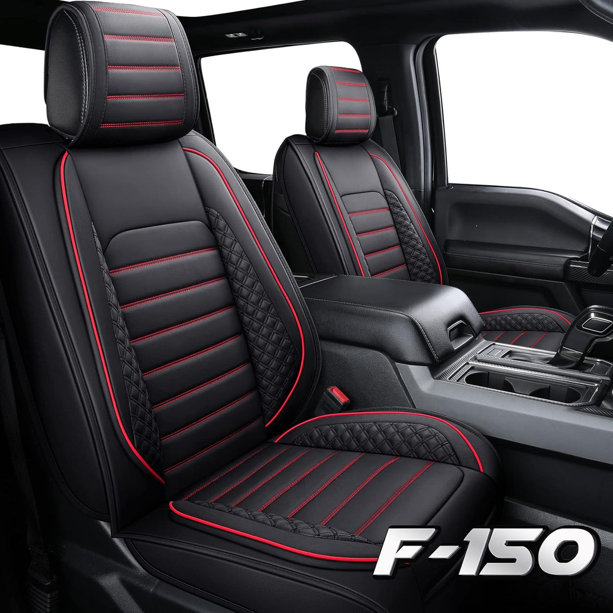 Waterproof Leather Front Seat Covers 2 PCS F992221