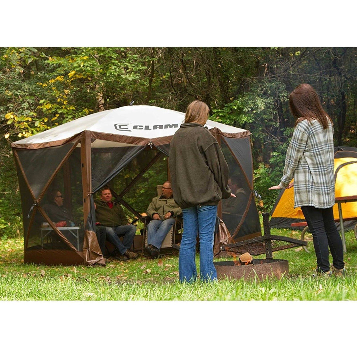 Brown Quick-Set Screen Canopy Shelter Q5102