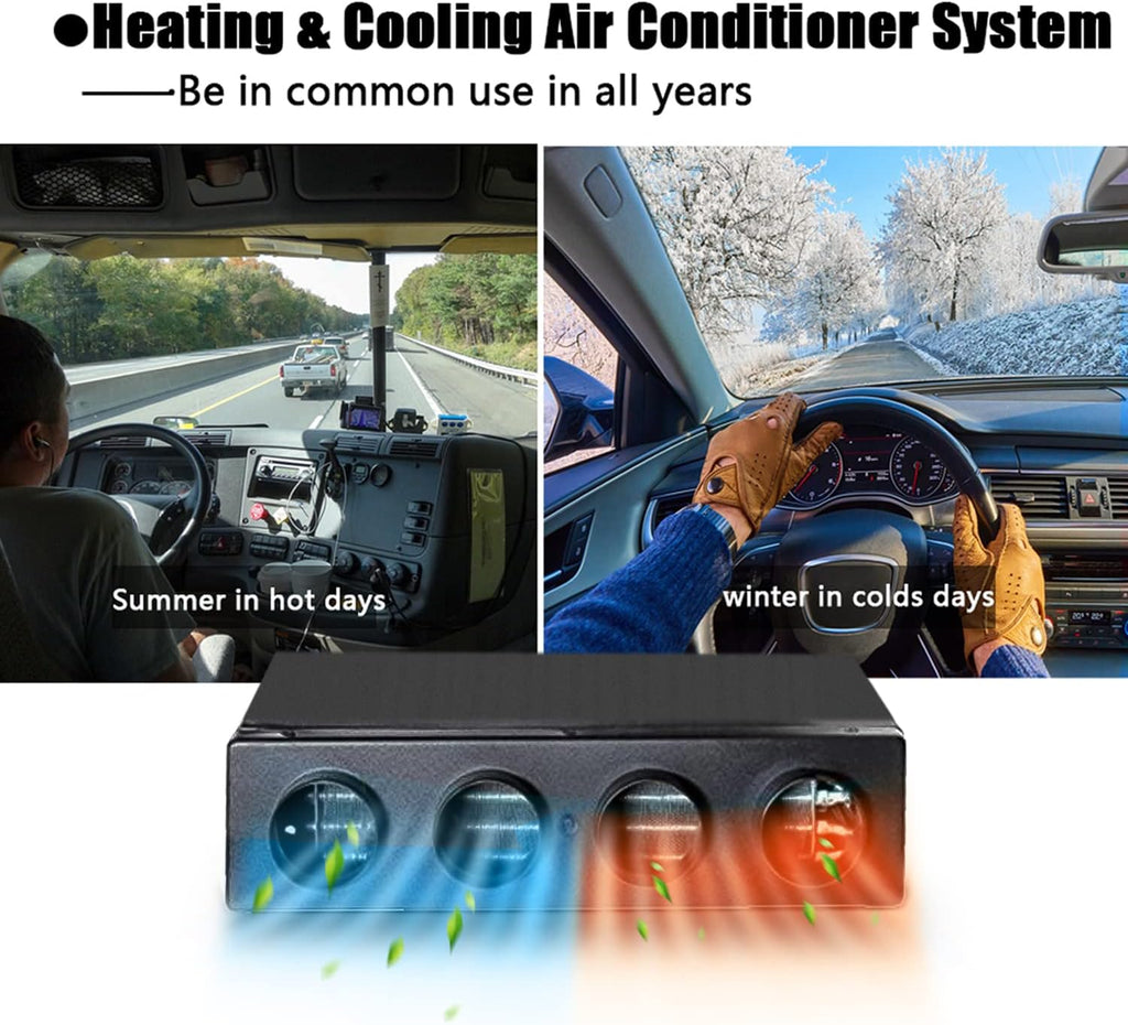 12V DC Under Dash Car Air Conditioner A90816
