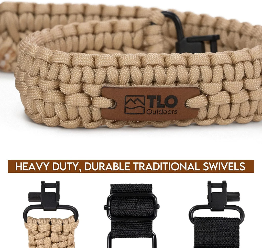 Adjustable 2-Point Paracord Gun Sling V92080
