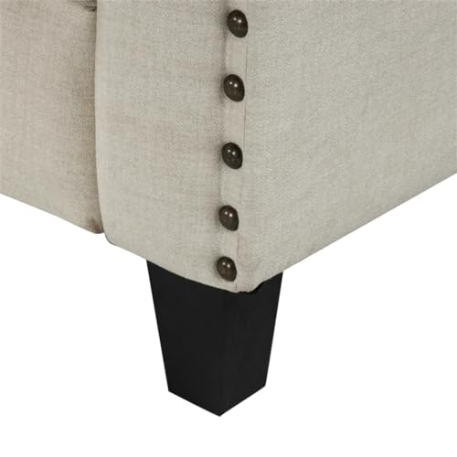 Studded Upholstered Sofa 2 Piece Set L817449