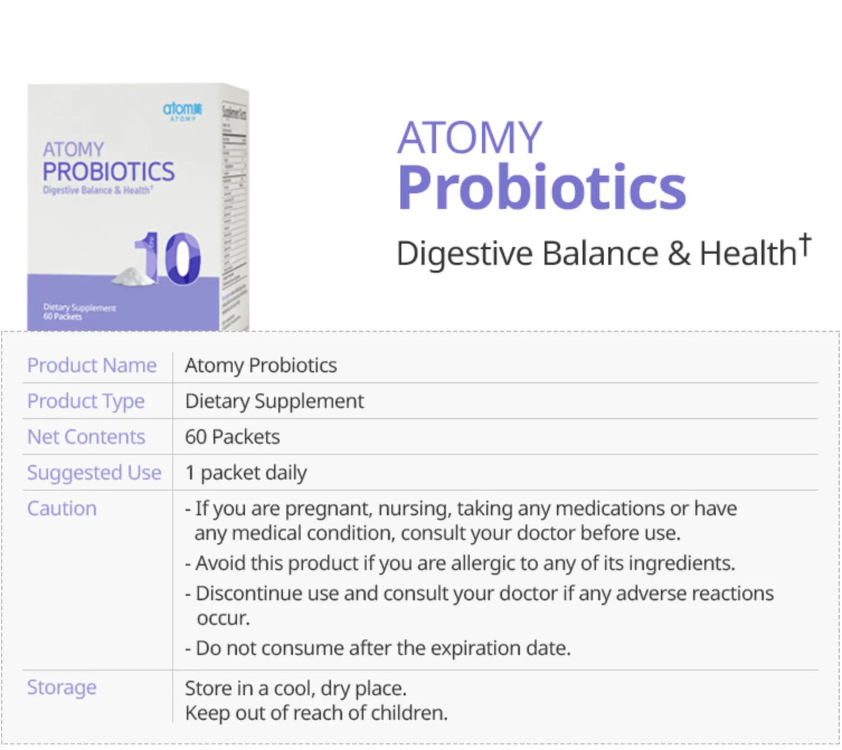 Probiotics 60packets N44681