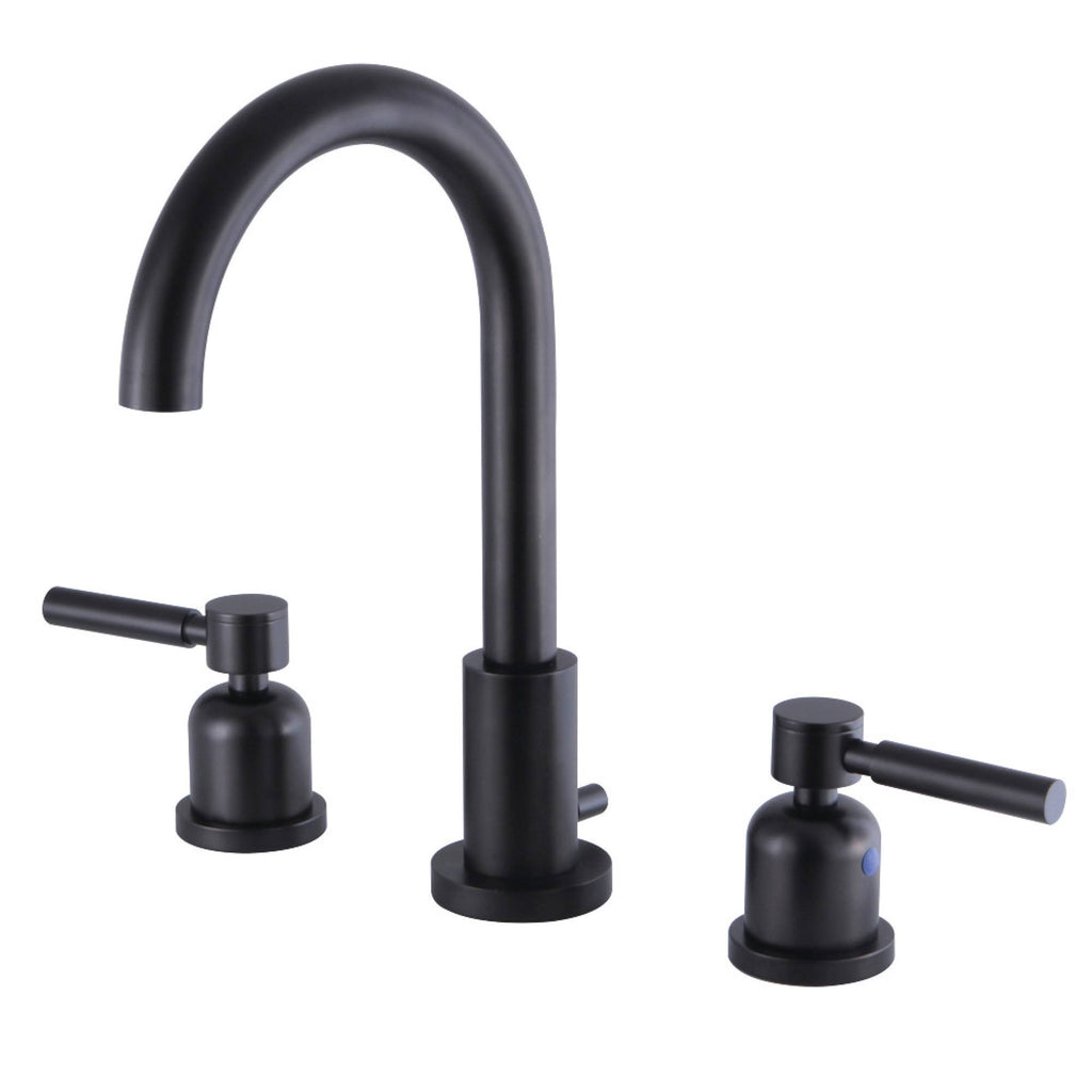 Oil Rubbed Bronze Widespread Bathroom Faucet E6372