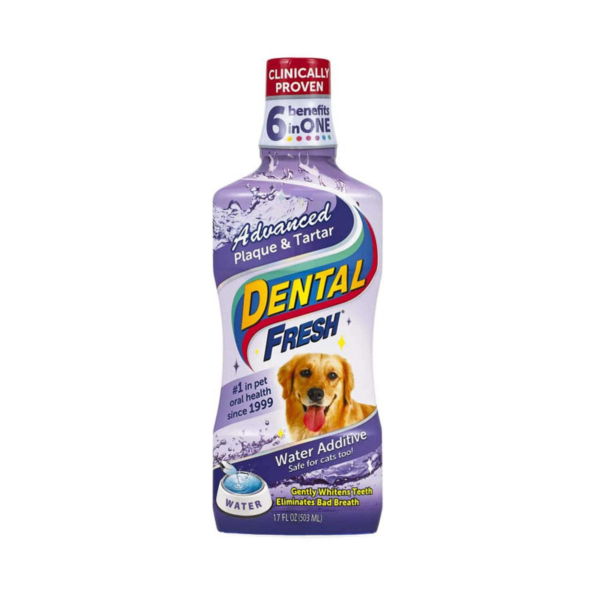 Dental Fresh Advanced Plaque and Tartar Water Additive for Dogs H978558