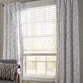 2-inch Cordless Faux Wood Horizontal Window Blinds, White, 34X64 F529748