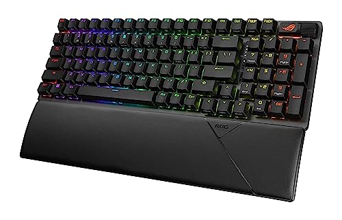 Wireless Gaming Keyboard, Hot-Swappable Switches, PBT Keycaps, RGB-Black K314