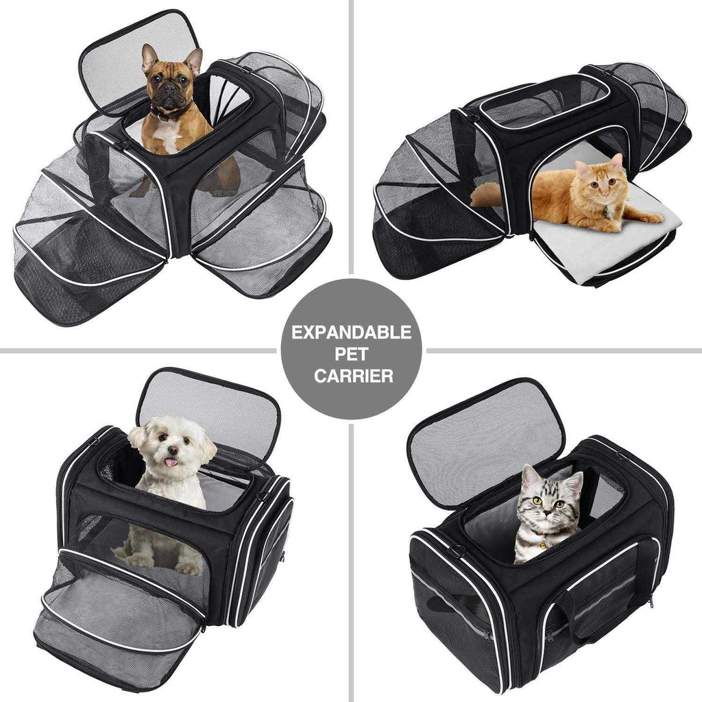 Soft Sided Pet Carrier 4 Expandable Collapsible U164901